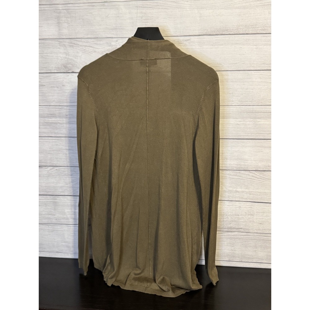 Women's Express Open Cardigan – Olive Green – Size M – NWT - Picture 7 of 11